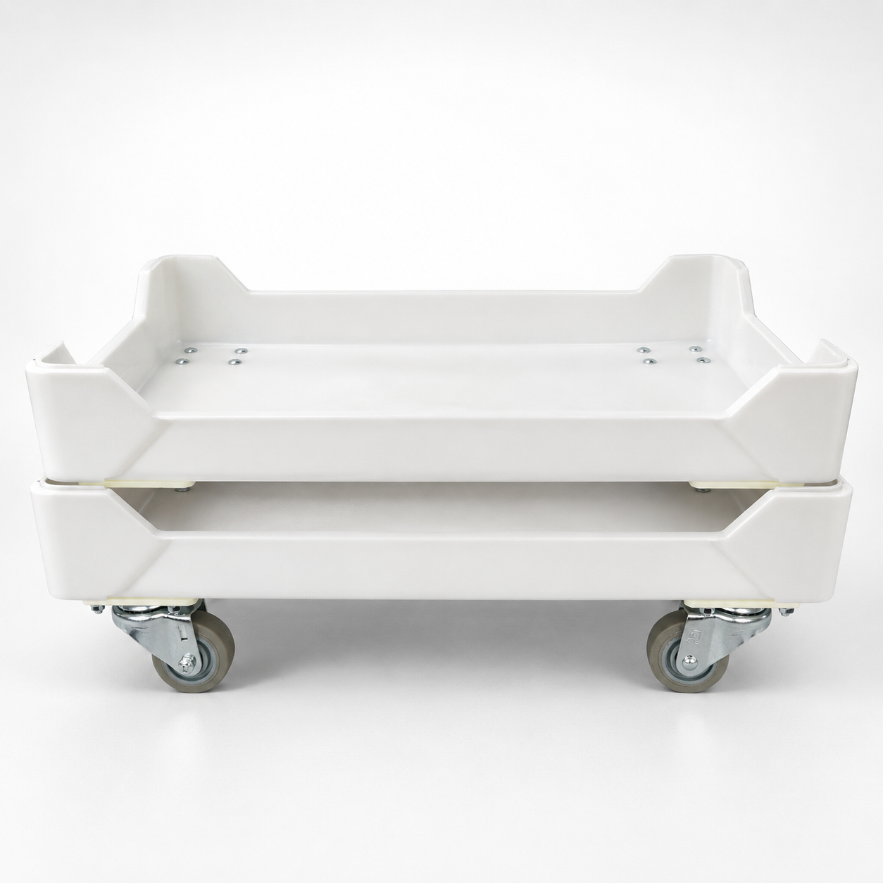 2 Stackable Drying Tray Dolly - 2 pack of WHEELED Dollys