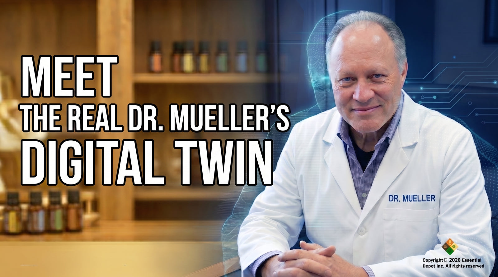 Dr. Mueller ANSWERS ALL QUESTIONS below via SEVERAL HUNDRED VIDEOS when you access site