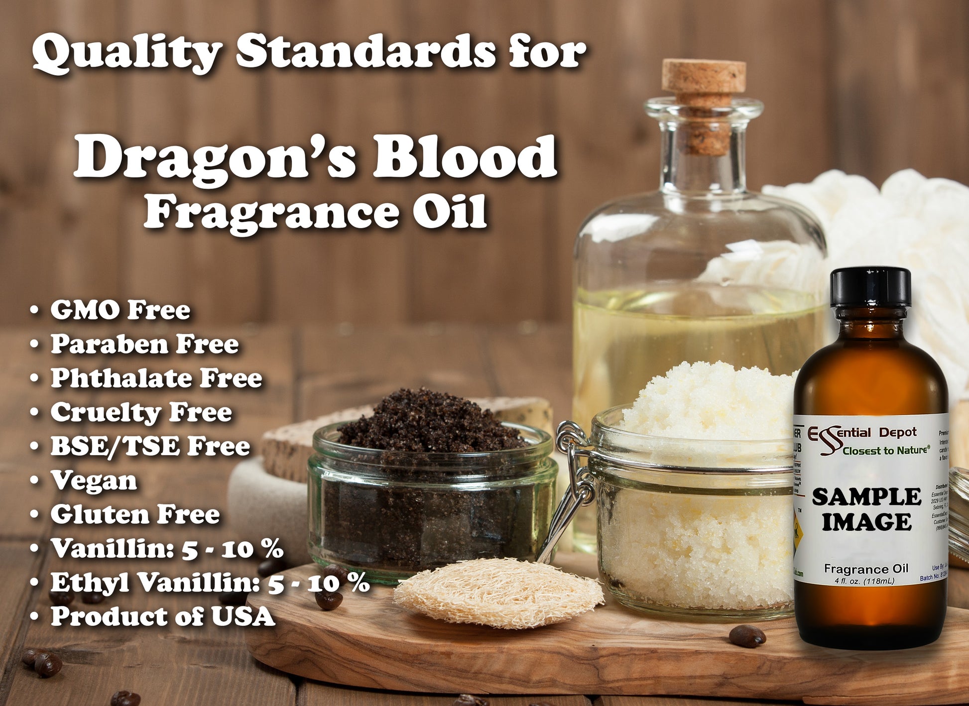 Dragon's Blood Fragrance Oil - 4 oz.