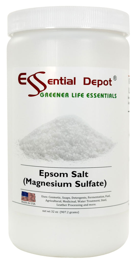 EPSOM SALT - MAGNESIUM SULFATE - MgSO4 - 2 LBS