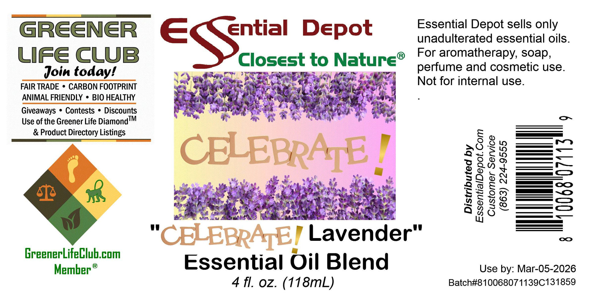 Kim's Celebrate Lavender - R.E.D. Silicone Mold (Red) Soap Making Kit
