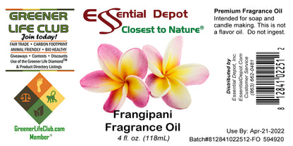Frangipani Fragrance Oil - 4 oz.
