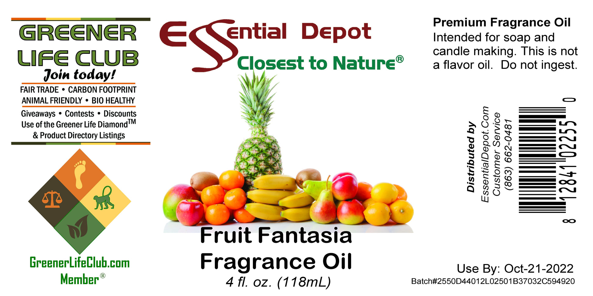Fruit Fantasia Fragrance Oil - 4 oz.