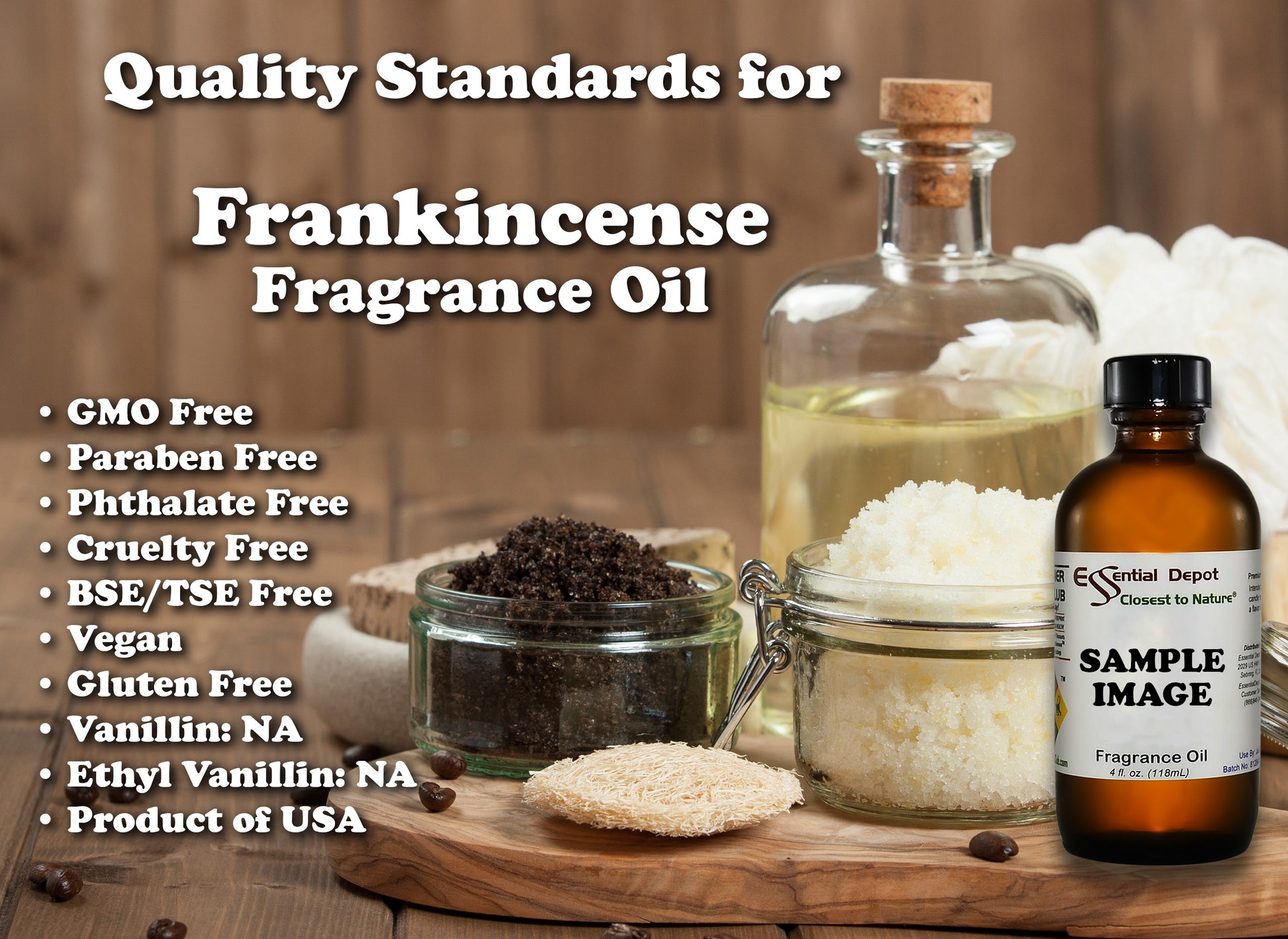 Frankincense Fragrance Oil - 4 oz.
