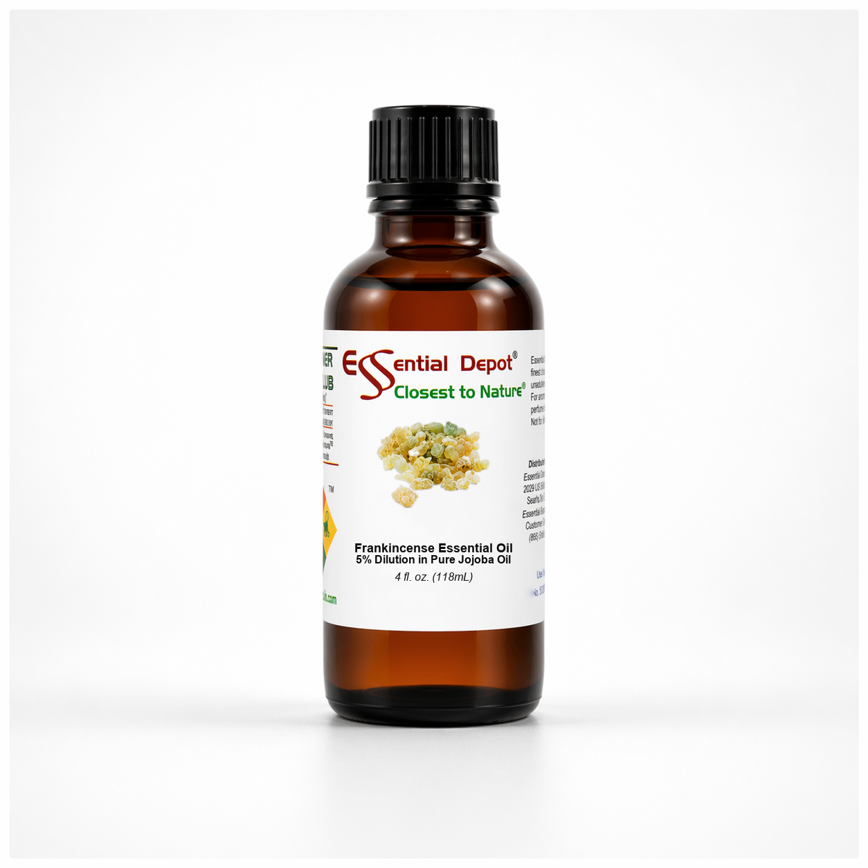 Frankincense 5% Dilution in Pure Jojoba - 4oz