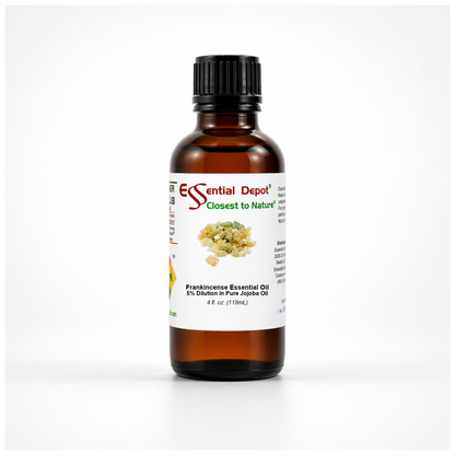 Frankincense 5% Dilution in Pure Jojoba - 4oz