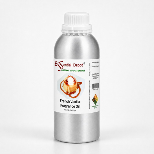 French Vanilla Fragrance Oil - 1 kg. - Approx 2.2 lbs.