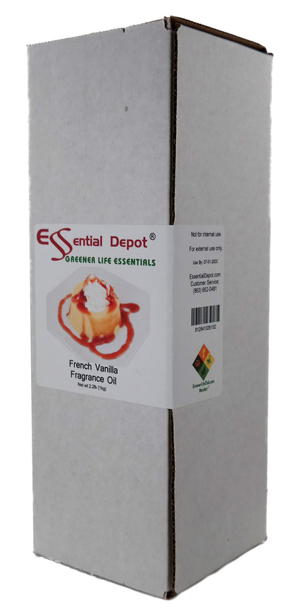 French Vanilla Fragrance Oil - 1 kg. - Approx 2.2 lbs.
