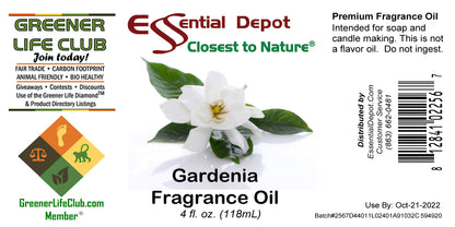 Gardenia Fragrance Oil - 4oz