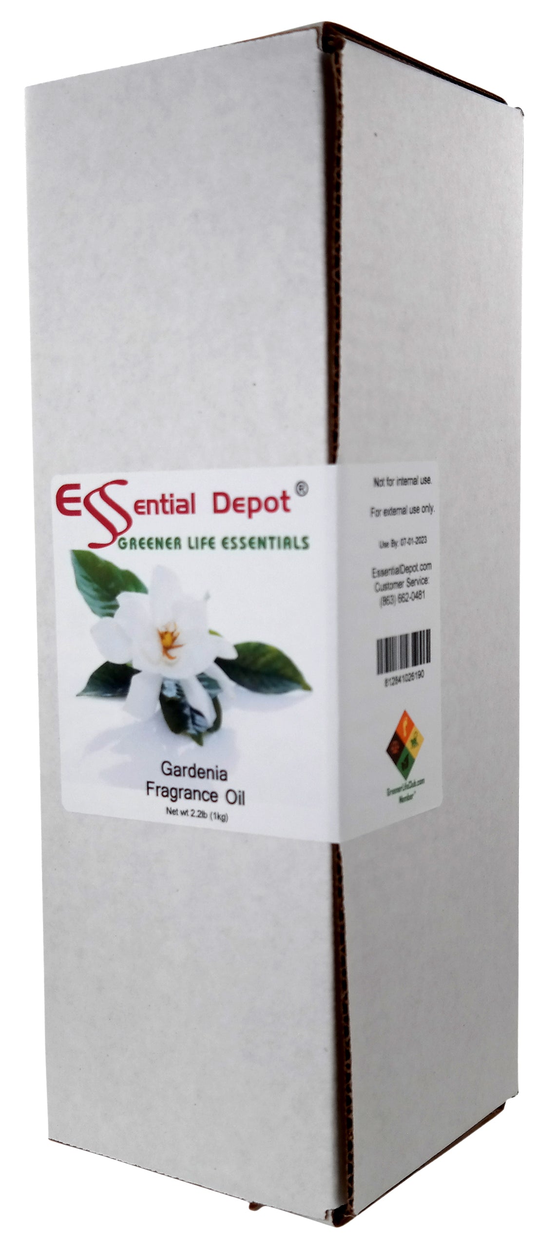 Gardenia Fragrance Oil - 1 kg. - Approx 2.2 lbs.