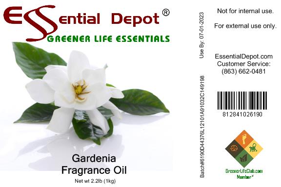 Gardenia Fragrance Oil - 1 kg. - Approx 2.2 lbs.