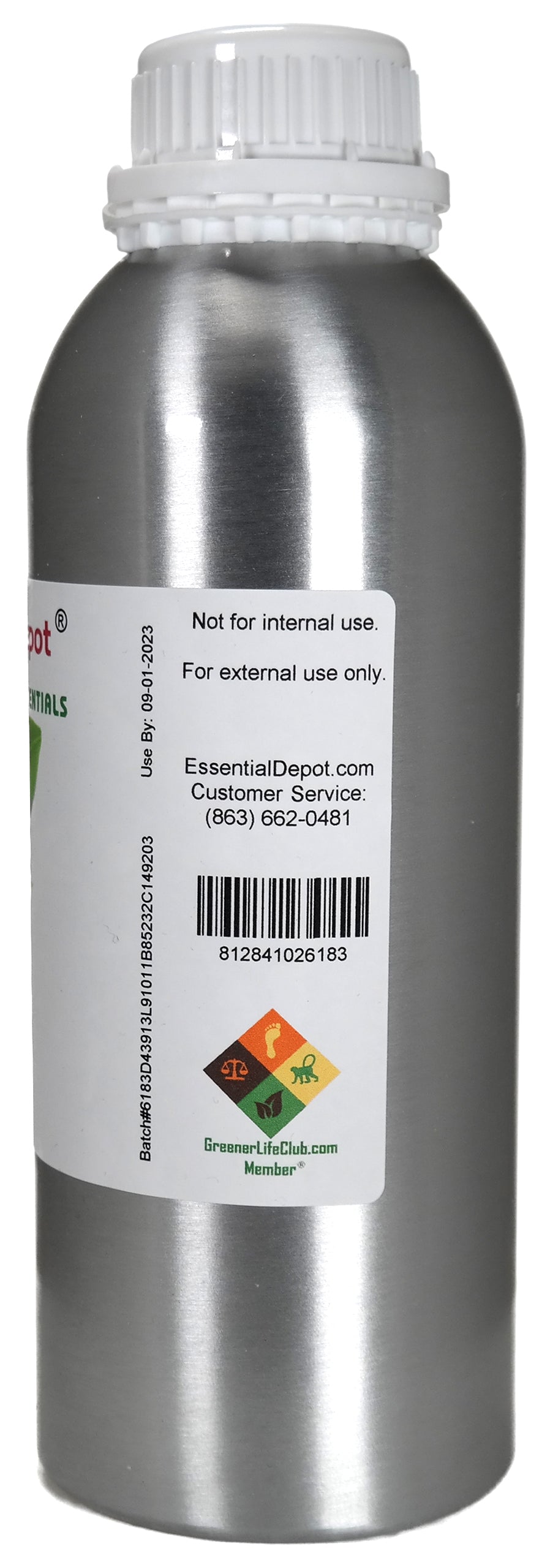 Green Tea Fragrance Oil - 1 kg. - Approx 2.2 lbs.