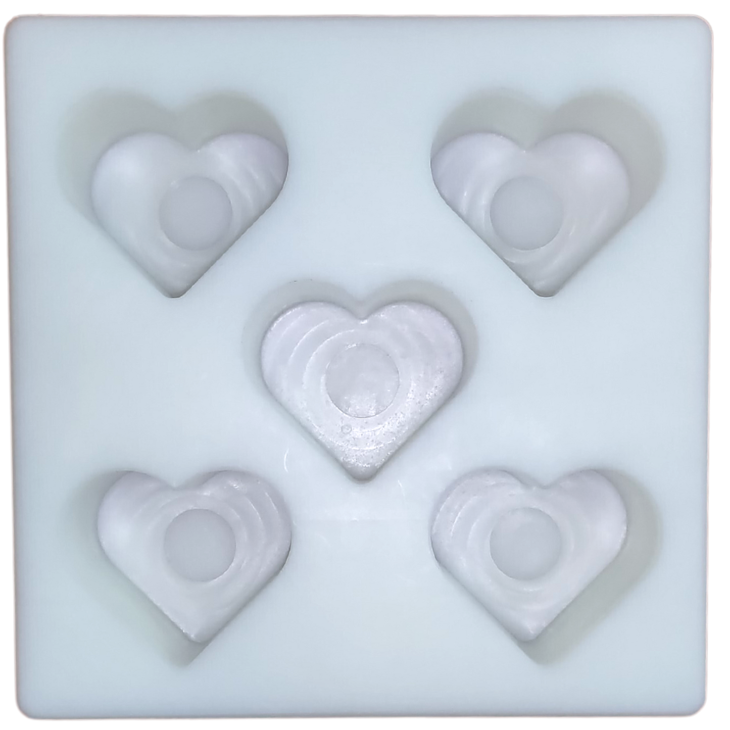 R.E.D. MultiPurpose Heart MOLD - for use by hand or with The R.E.D. Press - NSF, Food Grade