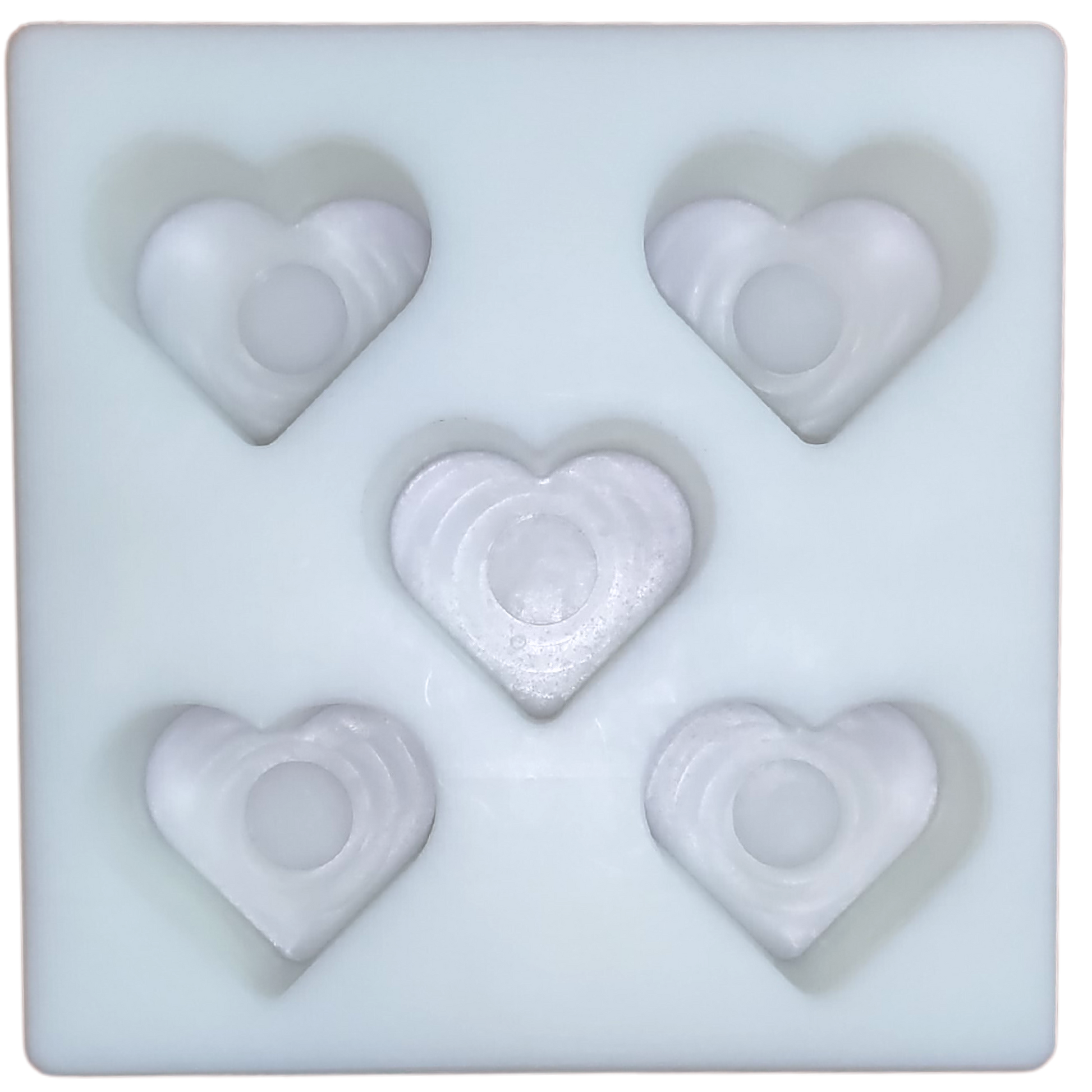 R.E.D. MultiPurpose Heart MOLD - for use by hand or with The R.E.D. Press - NSF, Food Grade