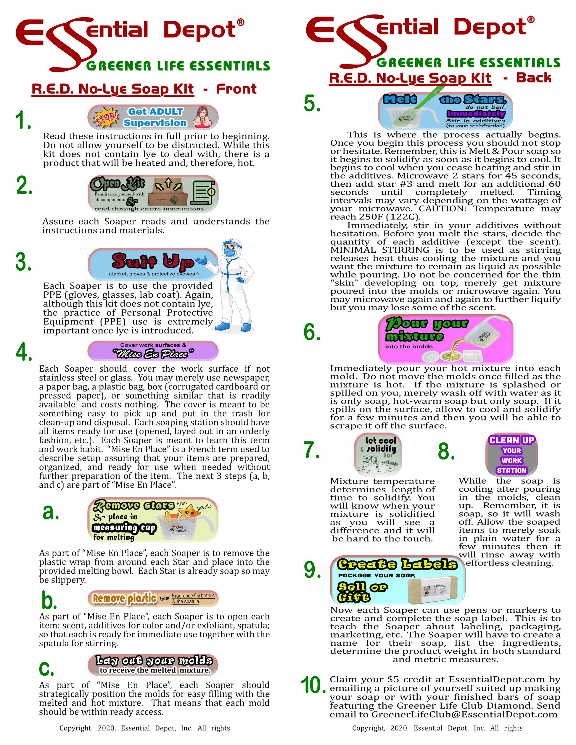 No-Lye Soap Making Kit - make soap without handling lye
