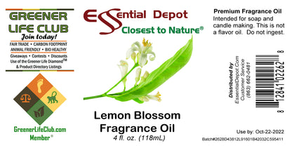 Lemon Blossom Fragrance Oil - 4 oz.