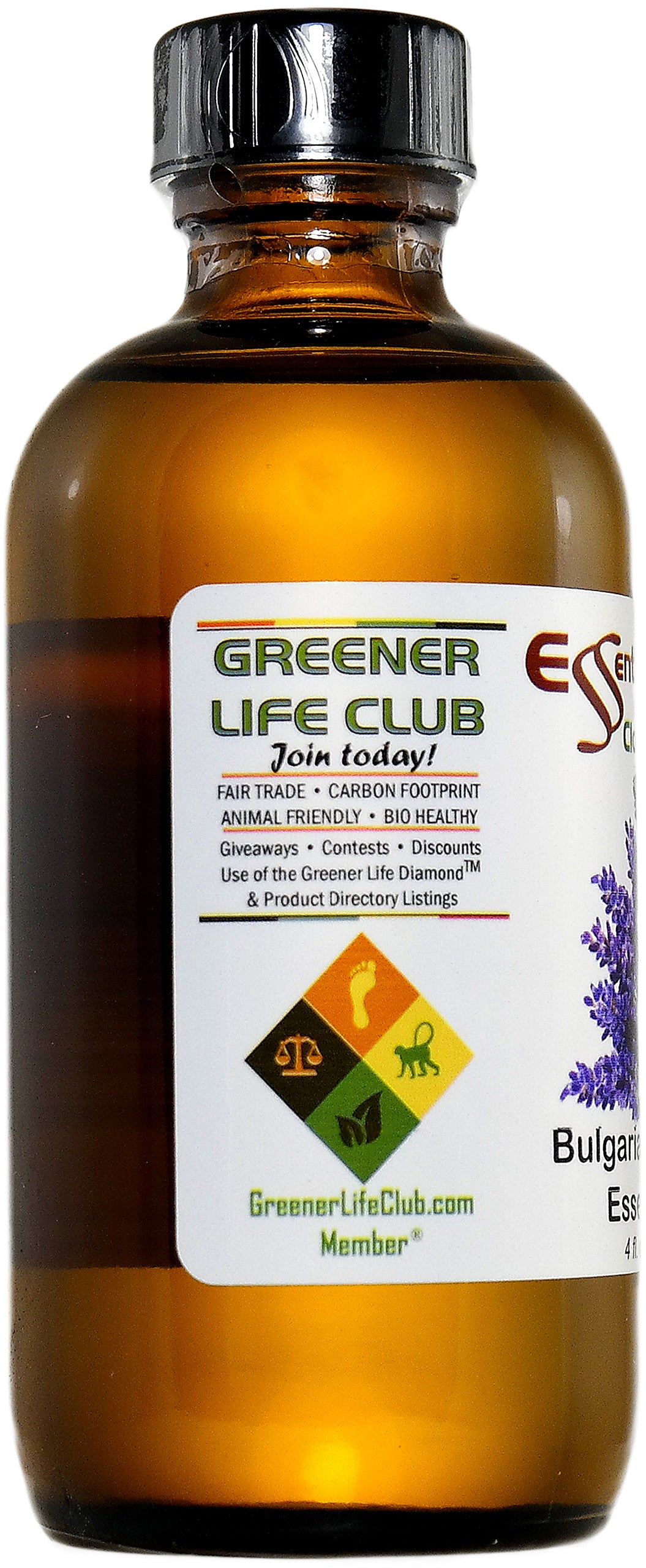 Lavender Bulgarian Essential Oil - 4 oz.