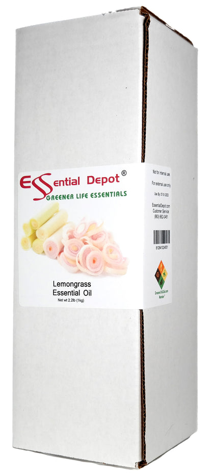 Lemongrass Essential Oil - 1 kg. - Approx 2.2 lbs.