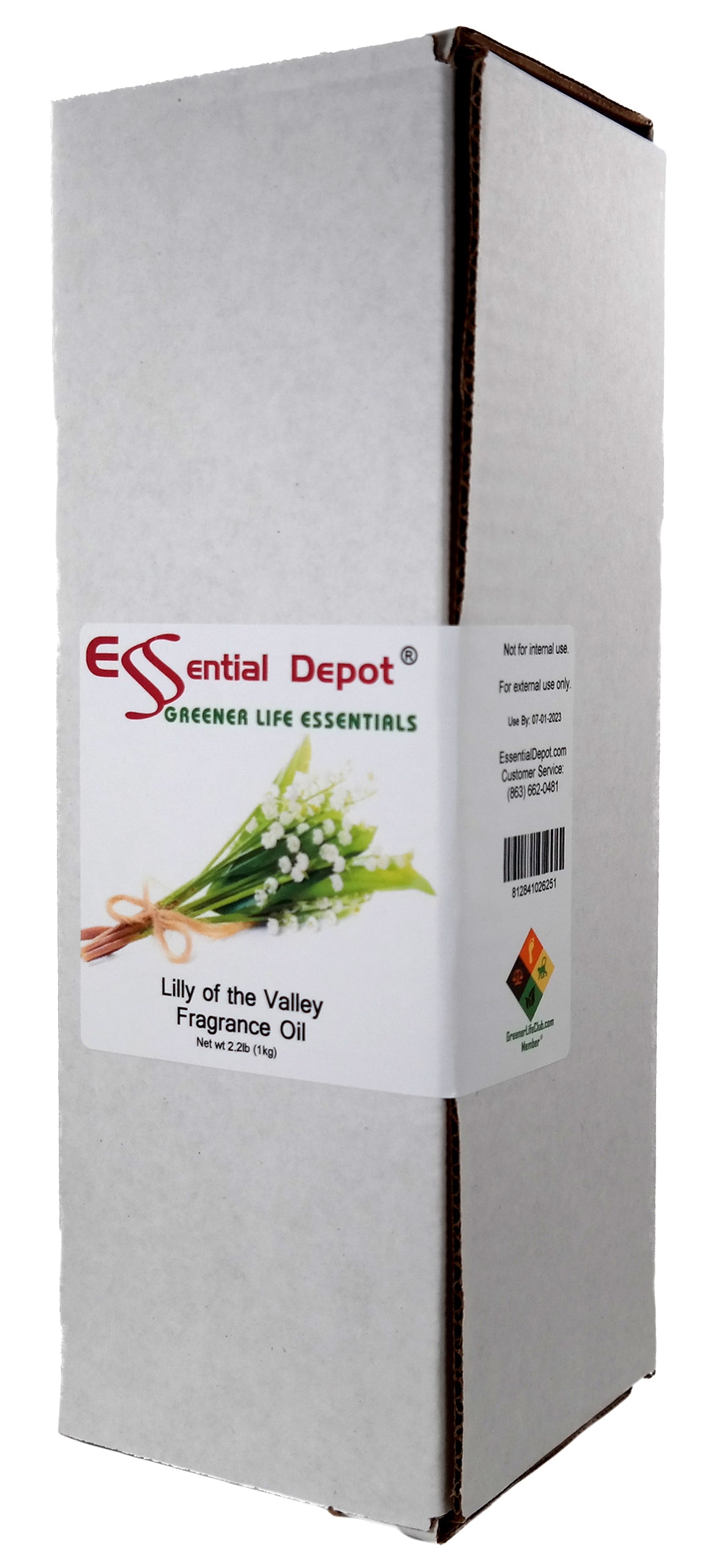 Lily of the Valley Fragrance Oil - 1 kg. - Approx 2.2 lbs.