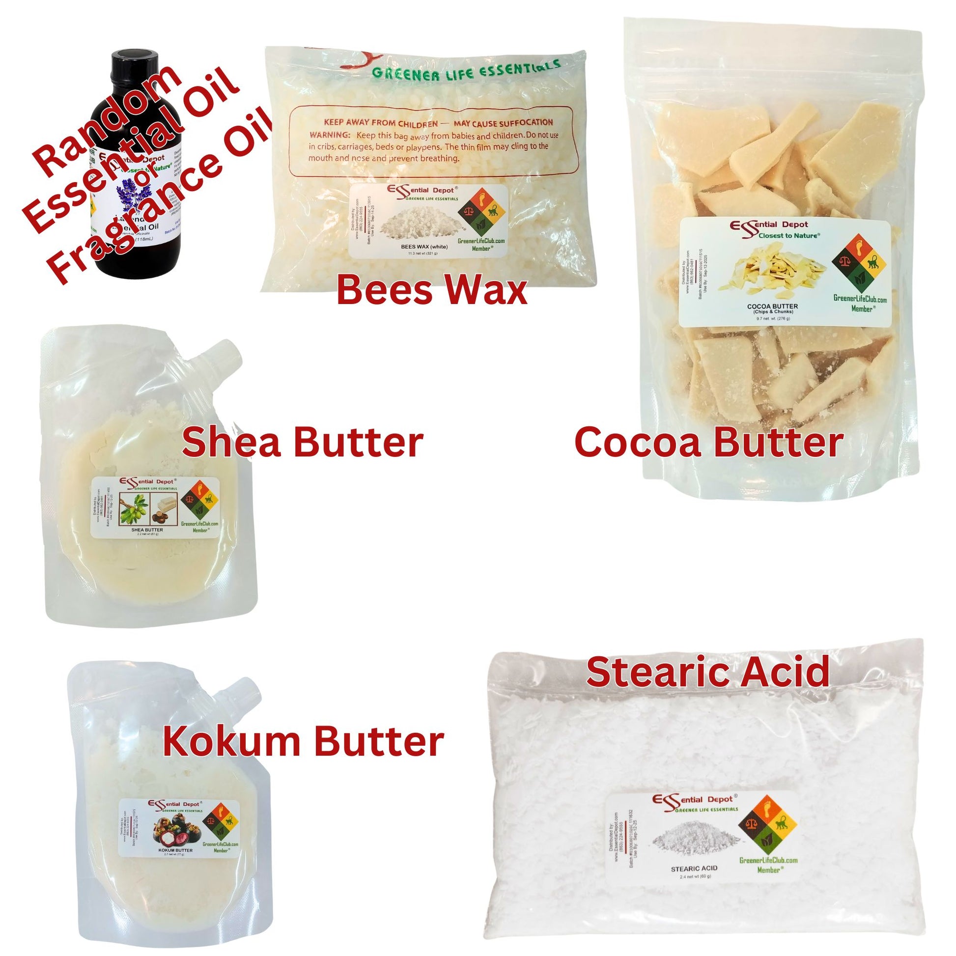 Lotion Bar Making Kit (DECONSTRUCTED) - Basic