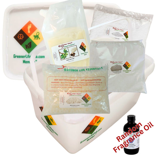REFILL Pack - Lotion Bar Making Kit (DECONSTRUCTED) - Basic - Titanium Dioxide