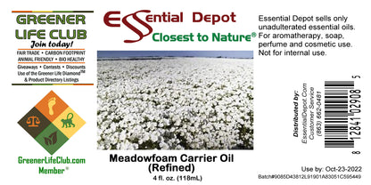 Meadowfoam Carrier Oil - 4oz
