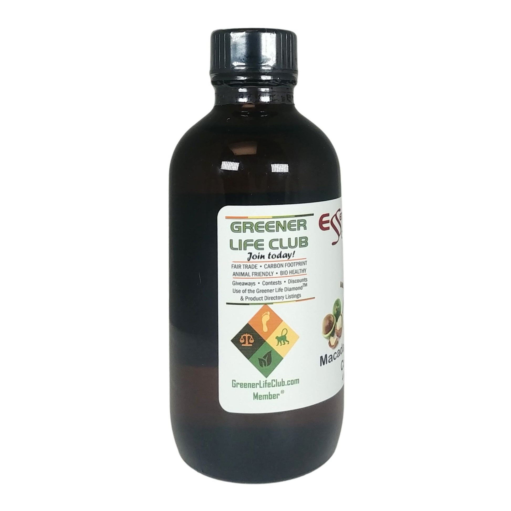 Macadamia Unrefined Carrier Oil - 4oz