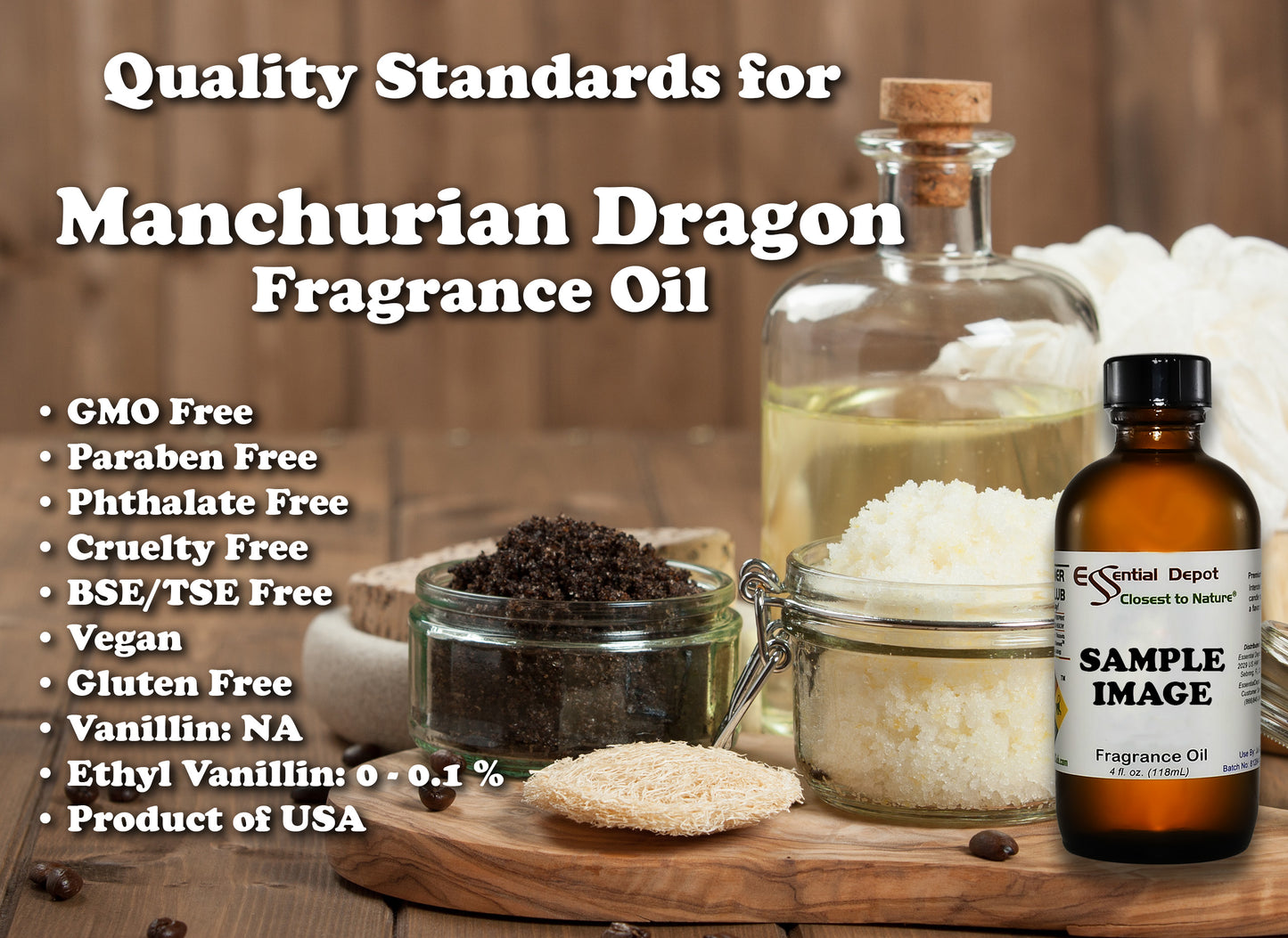 Manchurian Dragon Fragrance Oil - 4 oz.