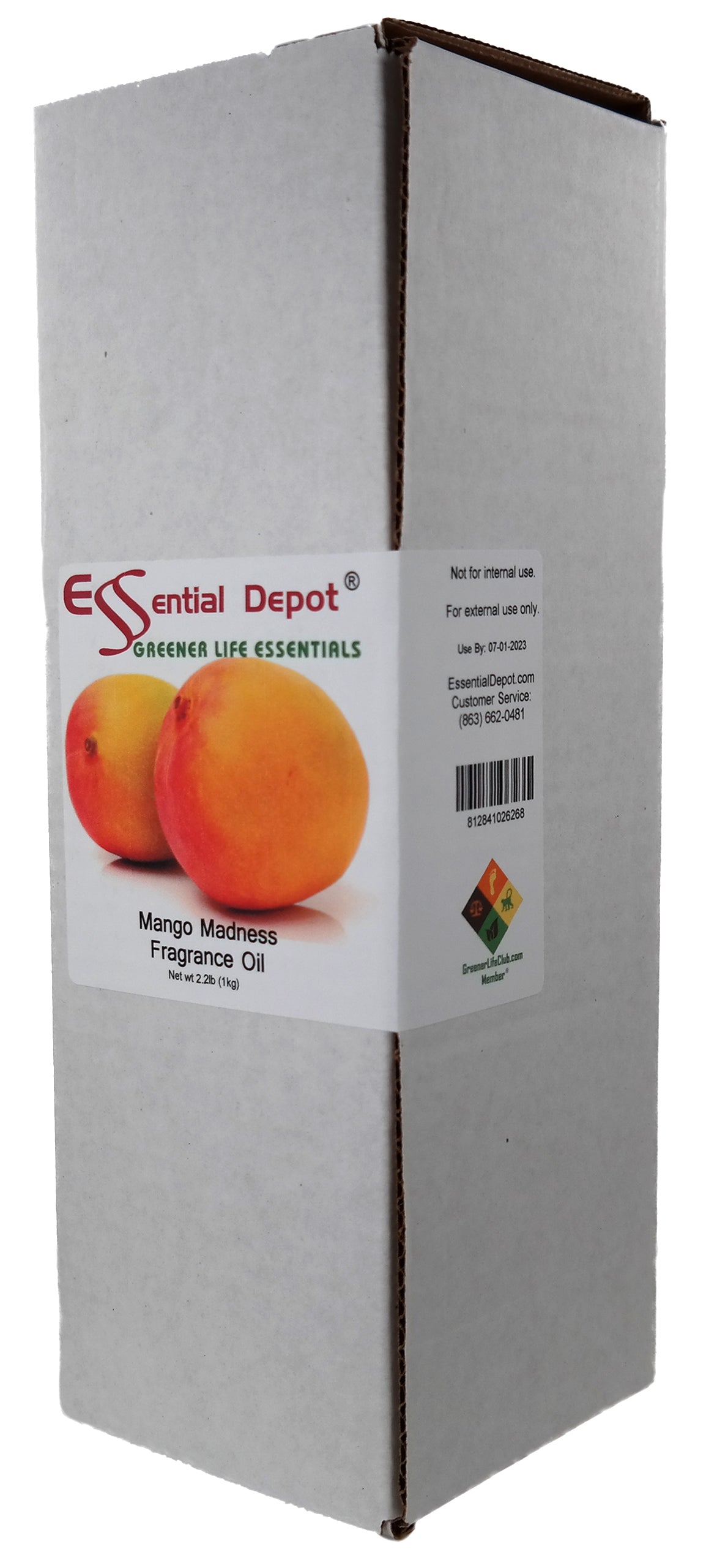 Mango Madness Fragrance Oil - 1 kg - approx 2.2 lbs