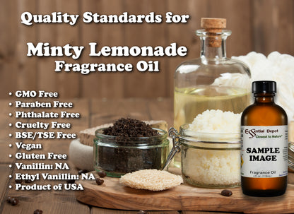 Minty Lemonade Fragrance Oil - 4oz