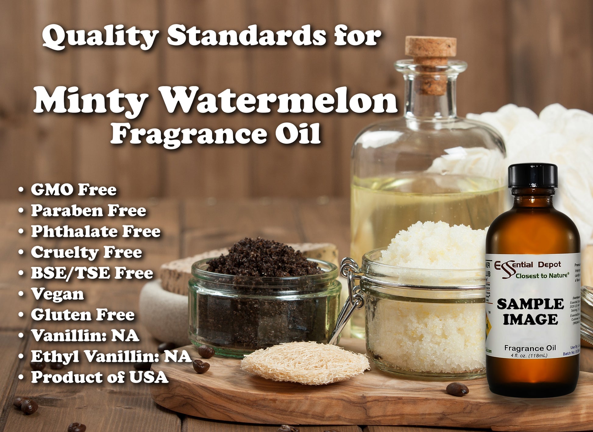 Minty Watermelon Fragrance Oil - 4oz