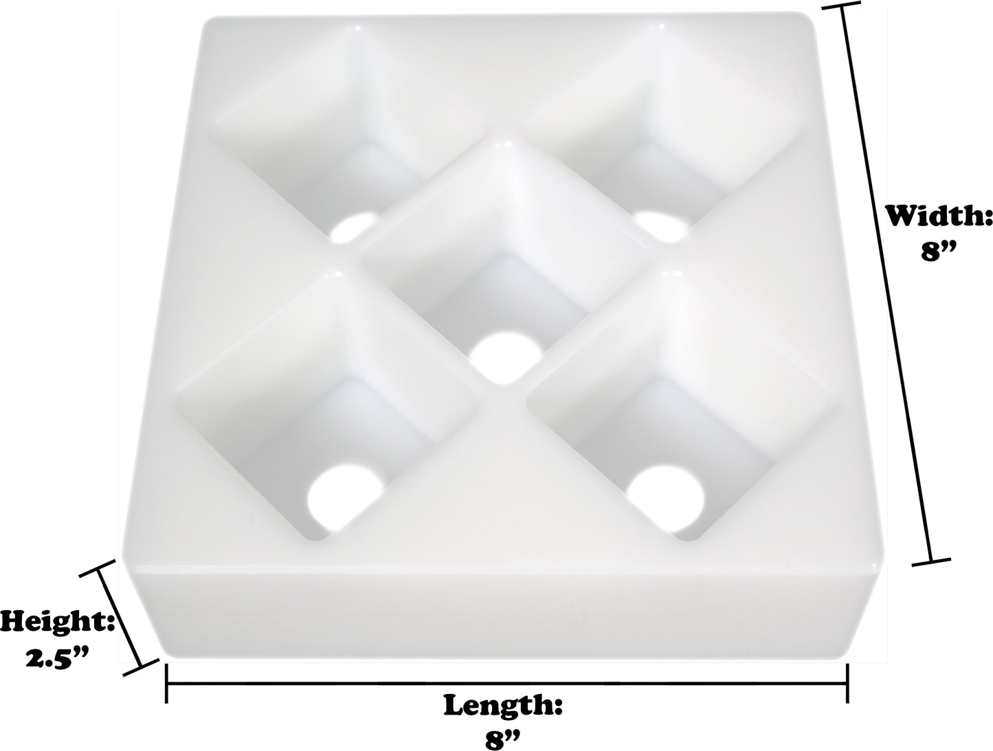 R.E.D. MultiPurpose Diamond MOLD - MOLD ONLY - for use by hand or with The R.E.D. Press