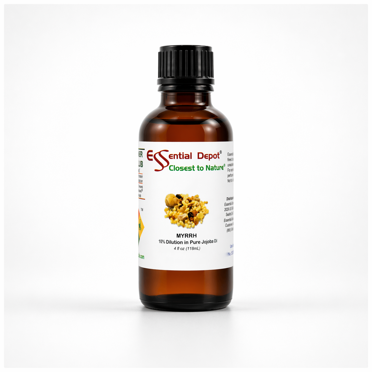 Myrrh 10% Dilution in Pure Jojoba - 4oz