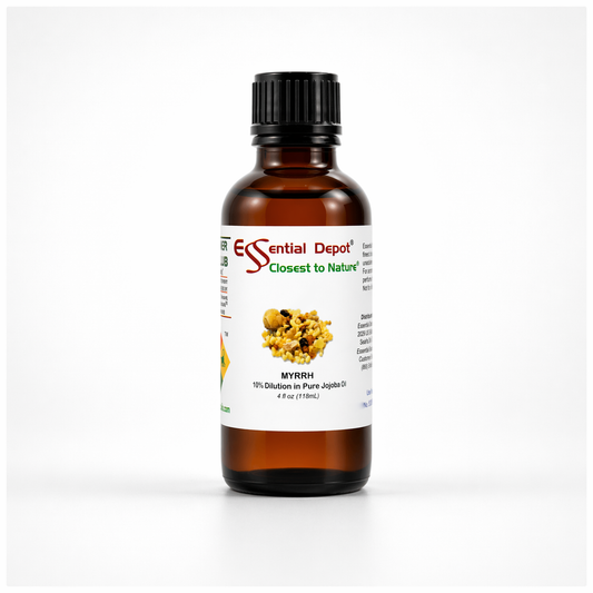 Myrrh 10% Dilution in Pure Jojoba - 4oz