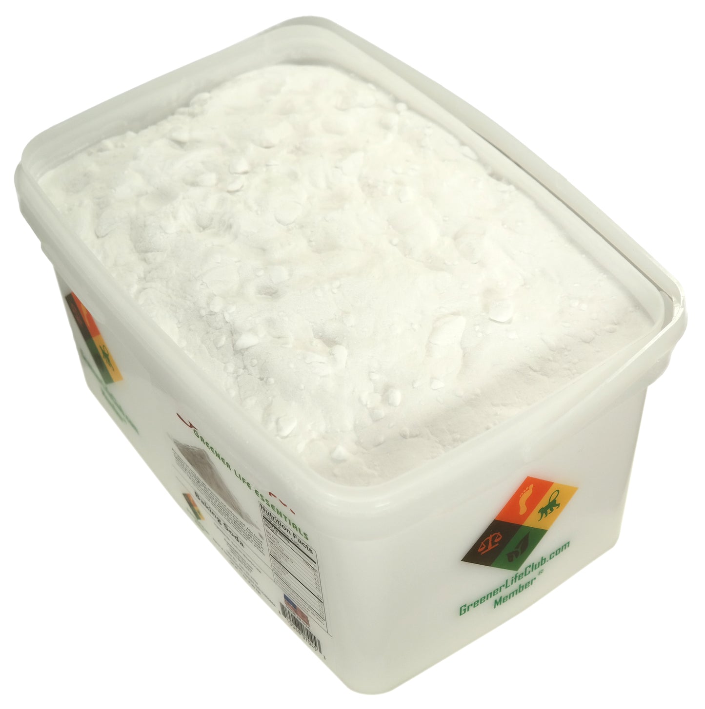 BAKING SODA - SODIUM BICARBONATE - Minimum 99% NaHCO3 - 11 lb in Greener Life Club Box  - FREE US SHIPPING