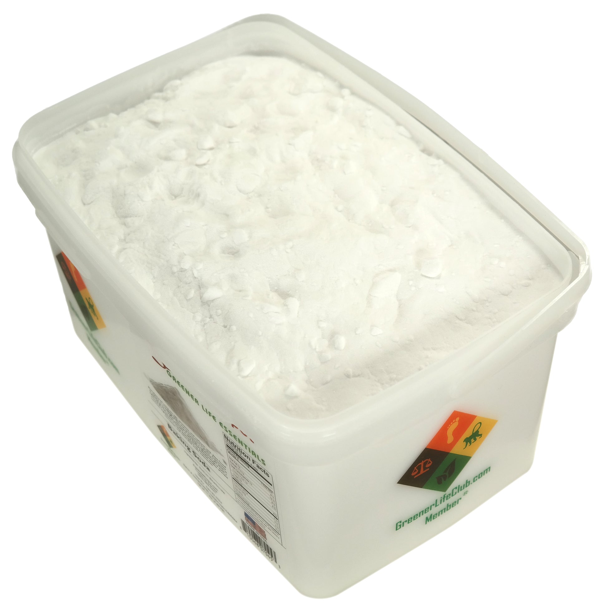 BAKING SODA - SODIUM BICARBONATE - Minimum 99% NaHCO3 - 11 lb in Greener Life Club Box  - FREE US SHIPPING