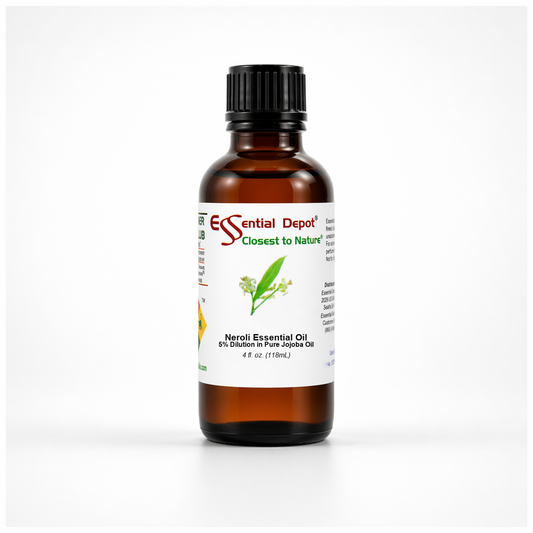 Neroli 5% Dilution in Pure Jojoba - 4 fl oz