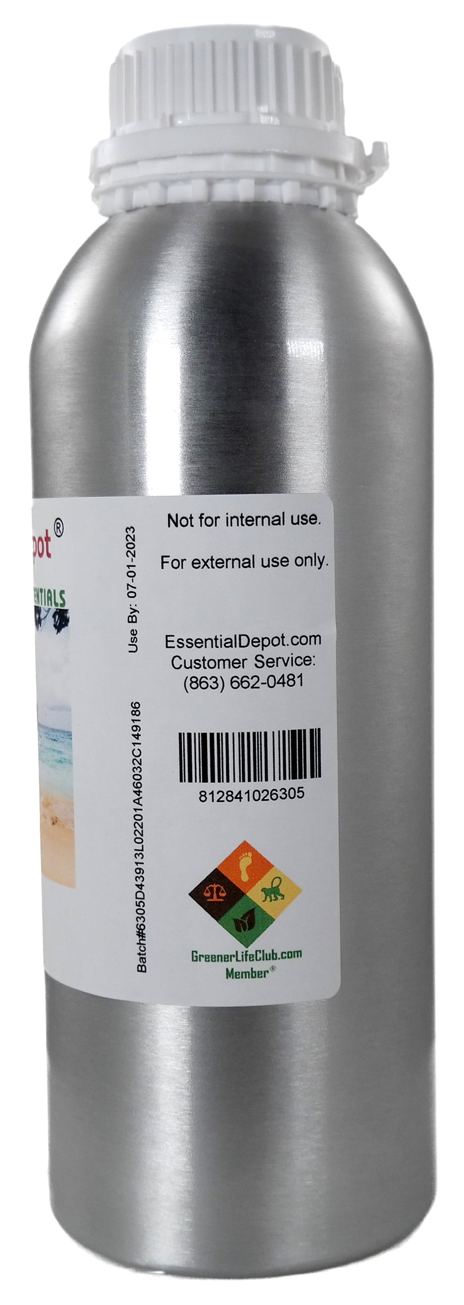 Ocean Breeze Fragrance Oil - 1 kg. - Approx 2.2 lbs.