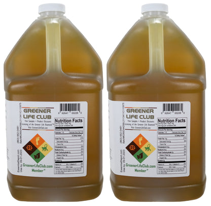 Olive Oil - Pomace Grade - 2 Gallons - 2 x 1 Gallon Containers - Food Grade - No Additives