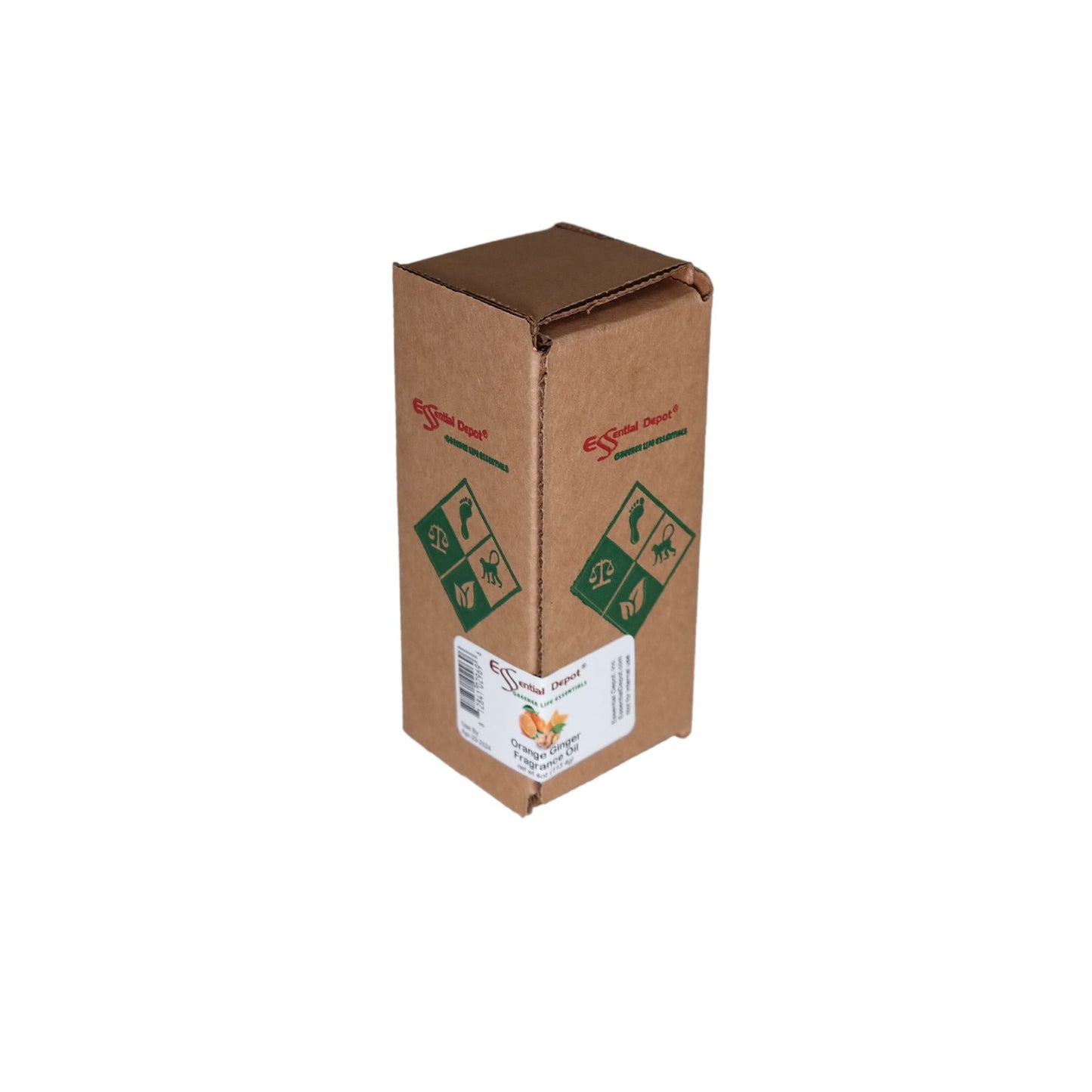 Orange Ginger Fragrance Oil - 4 oz.