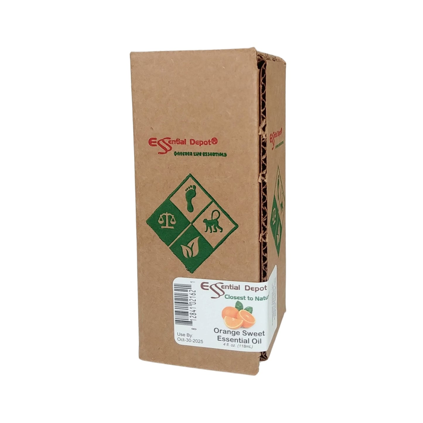 Orange Sweet Essential Oil - 4 oz.