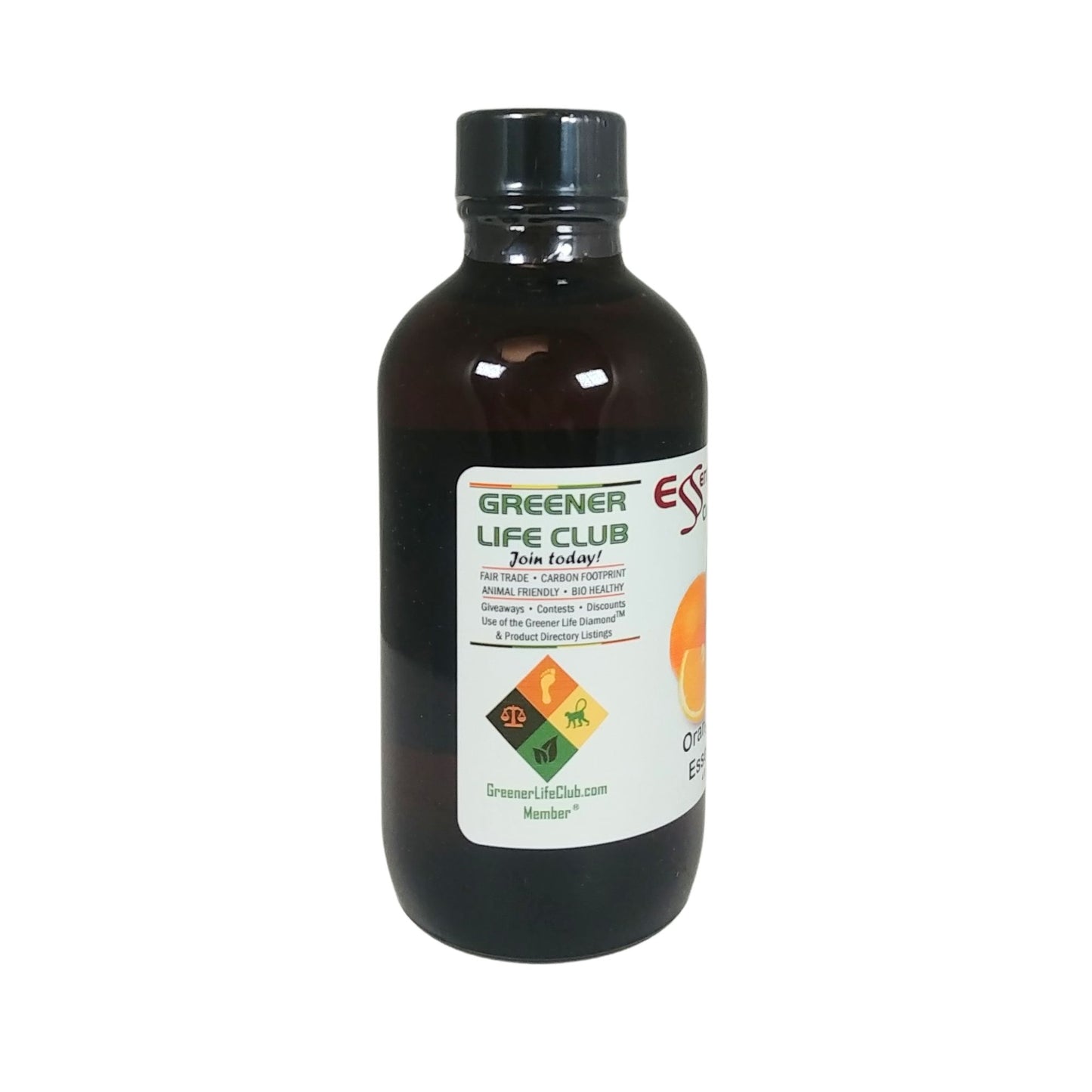 Orange Sweet Essential Oil - 4 oz.