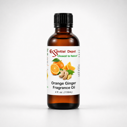 Orange Ginger Fragrance Oil - 4 oz.