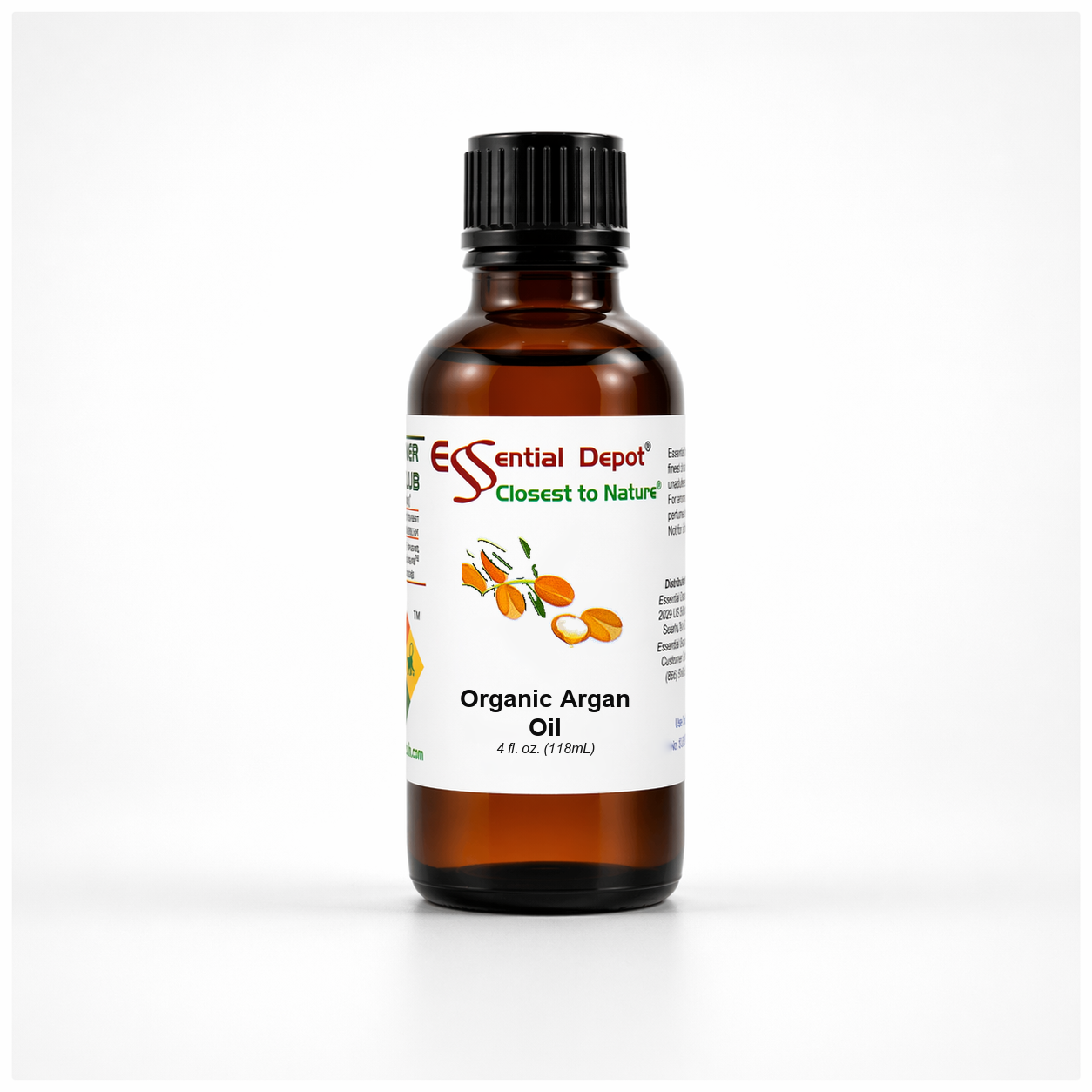 Argan Oil - Virgin - Deodorized - 4 fl oz