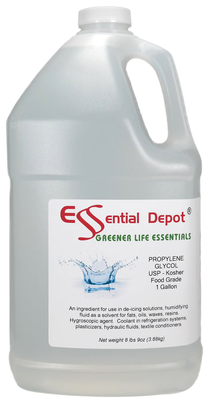 1 Gallon Veg Glycerin + 1 Gallon Propylene Glycol - USP - KOSHER