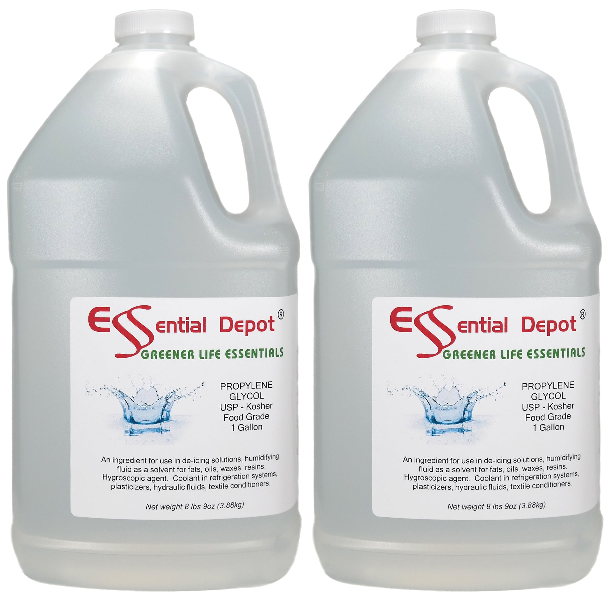 Propylene Glycol - 2 Gallons - 2 x 1 Gallon Containers - USP -FOOD GRADE