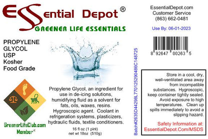 Propylene Glycol 1 Pint