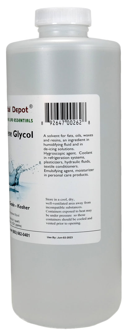 4 Quarts Vegetable Glycerin + 1 Quart Propylene Glycol