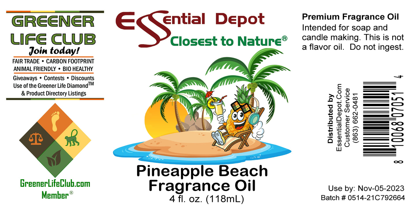 Pineapple Beach Fragrance Oil - 4oz