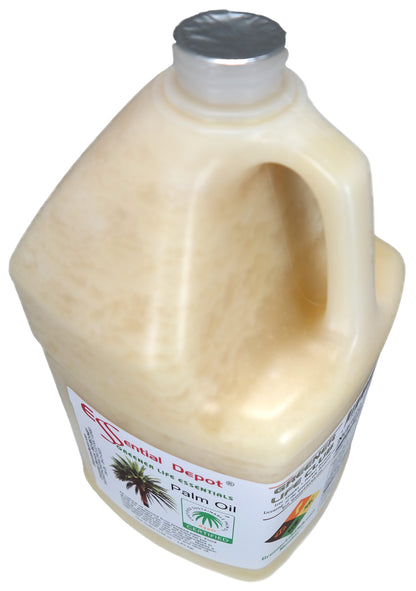Coconut Oil 76F 1-Gallon and Palm Oil RSPO Sustainable 1-Gallon - Combination Pack - 2 x 1 Gallon
